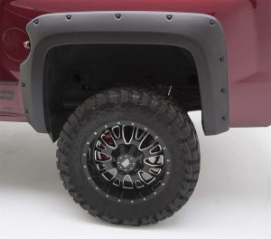 Chevrolet Silverado 1500 Fender Flares - Front + Rear - EGR - Bolt-On Style - Matte Black - `14-`18