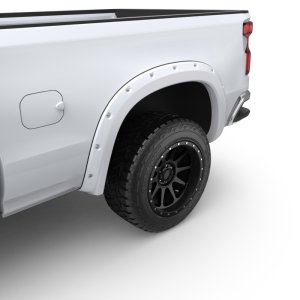 Chevrolet Silverado 1500 Fender Flares - EGR - Traditional Bolt-On Look - Summit White - `19-`22
