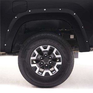 Nissan Titan XD Fender Flares - EGR - Bolt-On Look Color Match - Black Metallic - `16-`27
