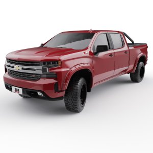 Chevrolet Silverado 1500 Sports Bar - EGR - RollTrac - Black - `19-`25