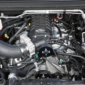 GMC Canyon Supercharger - Edelbrock - E-Force, R1740 TVS - Black - `17-`22
