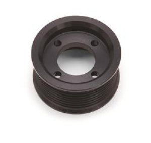 Ford Mustang Supercharger Pulley - Edelbrock - 3.75 in. 8-Rib - Black - `11-`27