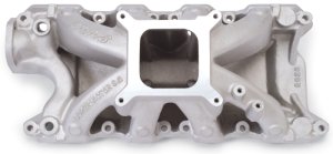 Ford Small-Block Windsor Intake Manifold - Edelbrock - Super Victor 8.2 - Polished - `63-`01