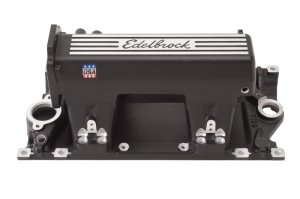 Chevrolet Small-Block Gen I Intake Manifold - Edelbrock - Pro-Flo XT - Black - `96-`01