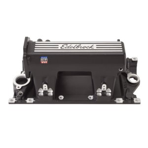 Chevrolet Small-Block Gen I Intake Manifold - Edelbrock - Pro-Flo XT - Black - `96-`01