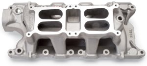 Ford Small-Block Intake Manifold - Edelbrock - RPM Air-Gap Dual-Quad - `62-`01