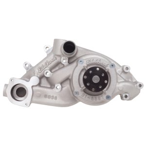 Chevrolet Gen III LS6 Water Pump - Edelbrock - High Performance, Standard Length, Satin Finish - `97-`04