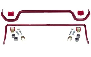 Ford Shelby GT500 Sway Bar Kit - Front + Rear - Eibach - Anti-Roll, 3 Way-Adjustable Tubular Front, Solid Non-Adjustable Rear - `07-`10