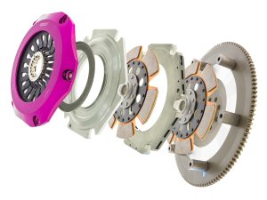 Subaru WRX STi Clutch Kit - Exedy - Hyper Twin Cerametallic Rigid Disc - `04-`14