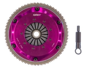 Hyundai Genesis Coupe Clutch Kit - Exedy - Hyper Twin Cerametallic, Sprung Center Disc - `10-`12