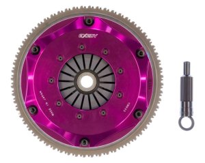 Hyundai Genesis Coupe Clutch Kit - Exedy - Hyper Twin Cerametallic, Sprung Center Disc - `10-`12