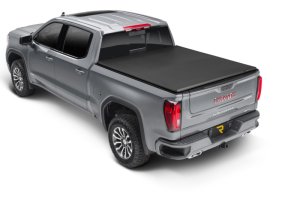 GMC Sierra 1500 Tonneau Cover - Extang - Trifecta ALX Leather Grained Fabric - Black - `19-`26