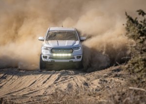 Ford Ranger Coilover Suspension Kit - Front - FOX - Performance Elite Series Adjustable 2.5 Coil-Over Reservoir - `19-`27