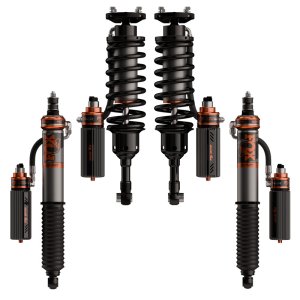 Toyota Tacoma Coilover Suspension Kit - FOX - 3.2 Factory Race Live Valve Internal Bypass - Black - `24-`27