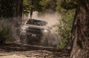 Ford Raptor Suspension Shock Absorber Kit - Rear - FOX - 3.0 Factory Bypass Shock with Live Valve - `19-`27