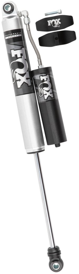 GMC 3500 HD Suspension Shock Absorber - Rear - FOX - Performance Series 2.0 Smooth Body 1.5-3in Lift - Black - `20-`27