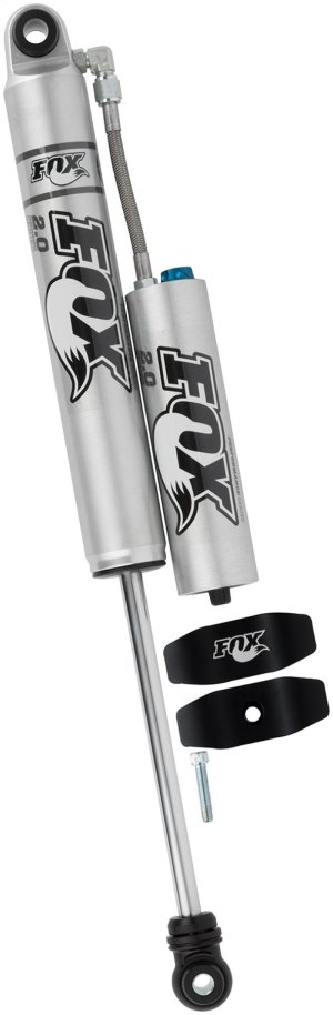 Ford F-550 Super Duty Shock Absorber - Front - FOX - 2.0 Performance Series Smooth Body Reservoir - Adjustable - `99-`16