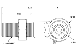 Jeep JK Suspension Hardware - Fabtech - Small Poly Ball Joint - `07-`18