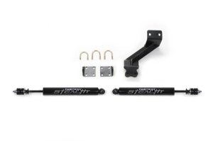 Ram 3500 HD Steering Stabilizer Kit - Fabtech - Dual Stealth - `13-`18