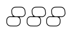 Toyota 4Runner Fuel Injection Plenum Gasket Set - Fel-Pro - MS 96641 - `03-`09