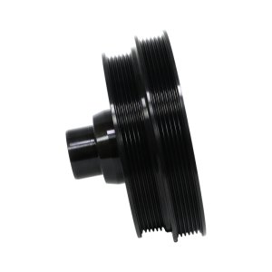 Ford F-750 Engine Harmonic Balancer - Fluidampr - Steel Internally Balanced - Black - `20-`27