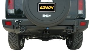 Hummer H2 Performance Exhaust - Gibson - Cat-Back Dual Sport - Stainless - `08-`09 Hummer H2 Performance Exhaust - Gibson - Cat-Back Dual Sport - Stainless - `08-`09