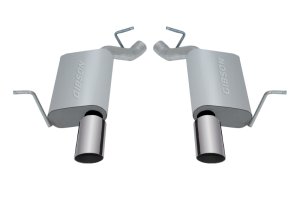 Dodge Durango Performance Exhaust - Rear - Gibson - Axle-Back Dual Exhaust - Baffled/Chambered Muffler - `11-`27
