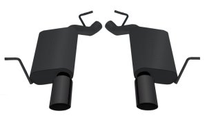 Dodge Durango Performance Exhaust - Gibson - Axle Back Dual - Black - `11-`27