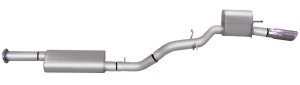 Jeep Commander Performance Exhaust - Single Rear Exit - Gibson - Cat Back - Stainless - `06-`10 Jeep Commander Performance Exhaust - Single Rear Exit - Gibson - Cat Back - Stainless - `06-`10