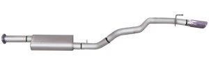 Jeep Commander Performance Exhaust - Single Rear Exit - Gibson - Cat Back - Stainless - `06-`08 Jeep Commander Performance Exhaust - Single Rear Exit - Gibson - Cat Back - Stainless - `06-`08