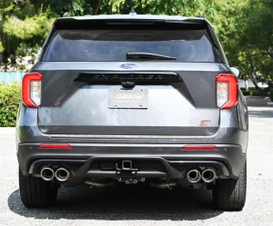 Ford Explorer ST Performance Exhaust - Rear - Gibson - Axle-Back Dual - `20-`21 Ford Explorer ST Performance Exhaust - Rear - Gibson - Axle-Back Dual - `20-`21