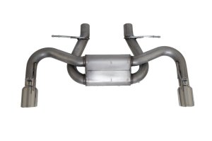 Chevrolet Camaro Performance Exhaust - Rear - Gibson - Axle-Back, Dual, Baffled/Chambered Muffler - Polished Stainless - `16-`21