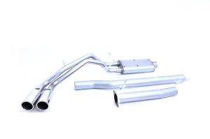 GMC Canyon Performance Exhaust - Rear - Gibson - Cat Back Dual Sport - `23-`27