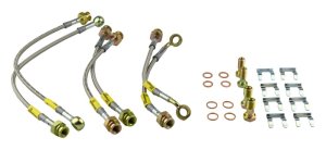 Chevrolet Cobalt Brake Line Kit - Front + Rear - Goodridge - G-Stop, Stainless Steel, SS Braided - `08-`10