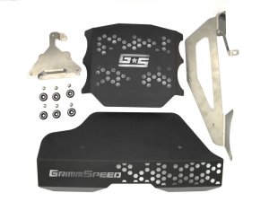 Subaru BRZ Engine Cover Kit - GrimmSpeed - Black - `22-`27