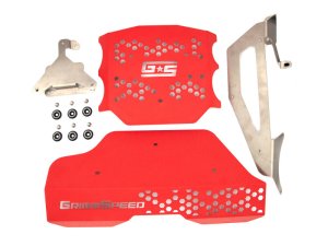 Subaru BRZ Engine Cover Kit - GrimmSpeed - Red - `22-`27