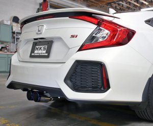 Honda Civic Si Performance Exhaust - HKS - Hi-Power Muffler - `17-`27