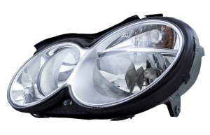 Mercedes-Benz CLK500 Headlight Assembly - Front - Hella - Halogen - `03-`06