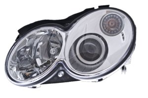 Mercedes-Benz CLK350 Headlight Assembly - Front - Hella - Halogen - `06-`09