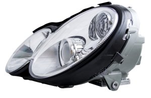 Mercedes-Benz CLK500 Headlight Assembly - Front - Hella - Halogen - 2006