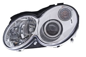 Mercedes-Benz CLK55 AMG Headlight Assembly - Front - Hella - Halogen - 2006