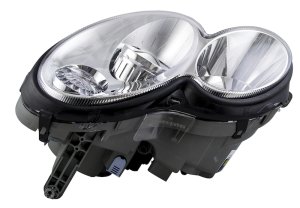 Mercedes-Benz CLK550 Headlight Assembly - Front - Hella - Halogen - `07-`09