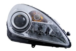 Mercedes-Benz SLK300 Halogen Headlight Bulb - Hella - Halogen Free-Form Technology - `09-`11