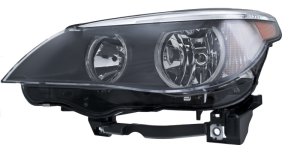 BMW 530xi Headlight Assembly - Left - Hella - Halogen - `06-`07