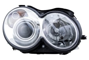 Mercedes-Benz CLK320 Headlight Assembly - Front - Hella - OE Replacement - `03-`05