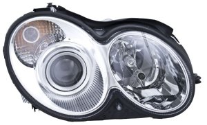 Mercedes-Benz CLK500 Headlight Assembly - Front - Hella - OE Replacement - `03-`06