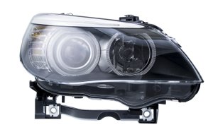 BMW 528xi Headlight Assembly - Front - Hella - Halogen - 2008