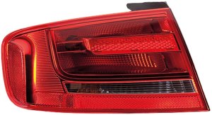 Audi A4 Tail Light - Left Outer - Hella - `09-`12