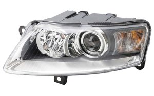 Audi A6 Headlight Assembly - Hella - Bi-Xenon - `05-`08