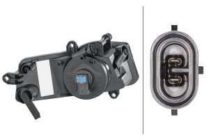 Audi A6 Fog Light - Left - Hella - `09-`11